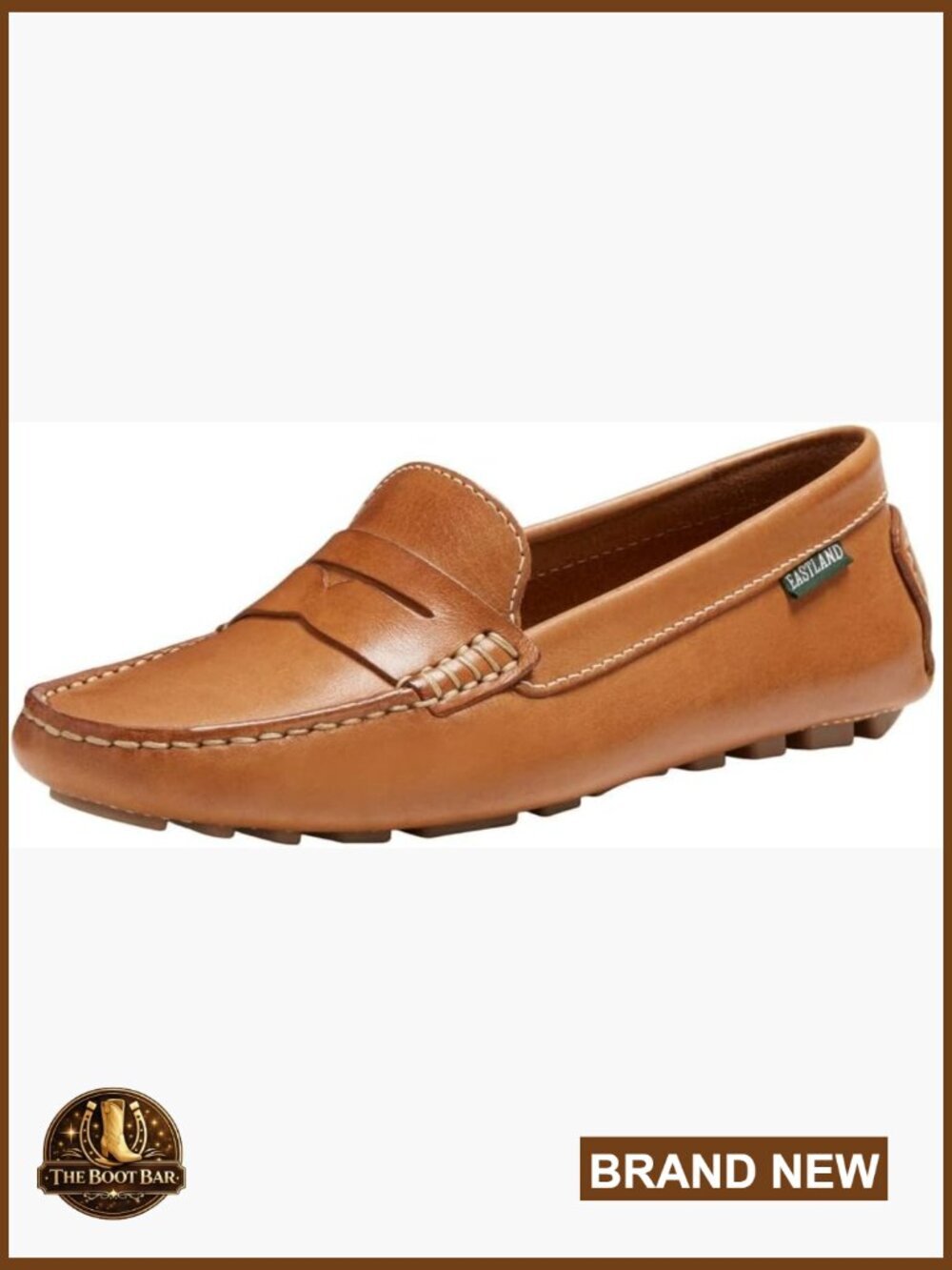 Women's Driving Moc Loafers Penny Loafer Slip-On Leather Shoes